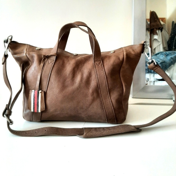 Madewell Handbags - MADEWELL Stockholm Satchel in Mink Crossbody Taupe